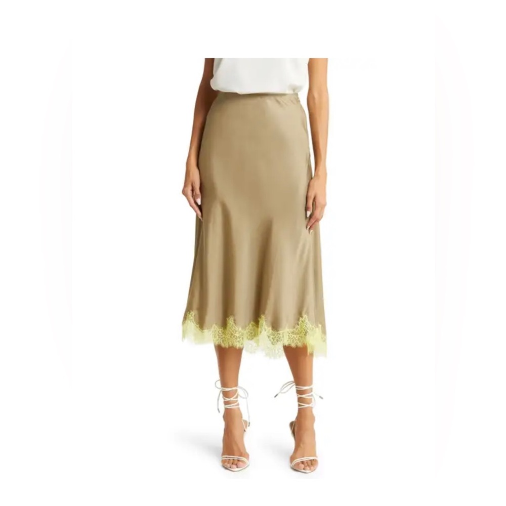 Rag and Bone silk skirt